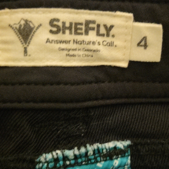 Gnara Go There / SheFly Black Hiking/Outdoor Pants - Size 4 - Picture 14 of 17